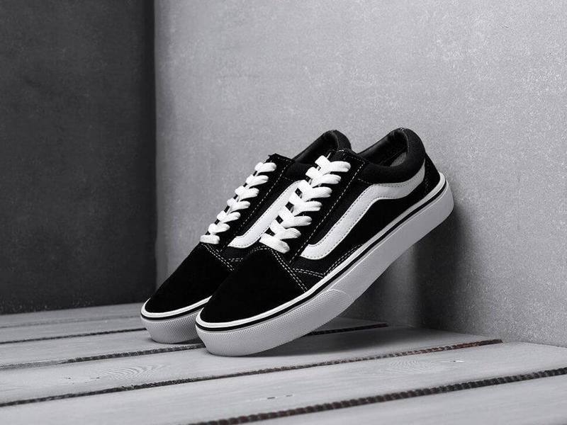 Кеды vans old school black white (кеды ванс олд скул черно-белые ...