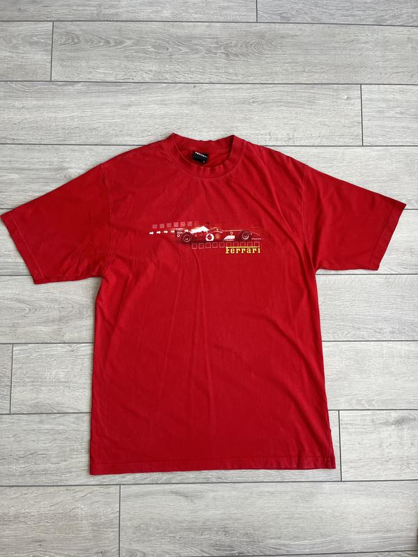 Футболка ferrari formula 1 vintage формула феррари мерч — цена 500 грн ...