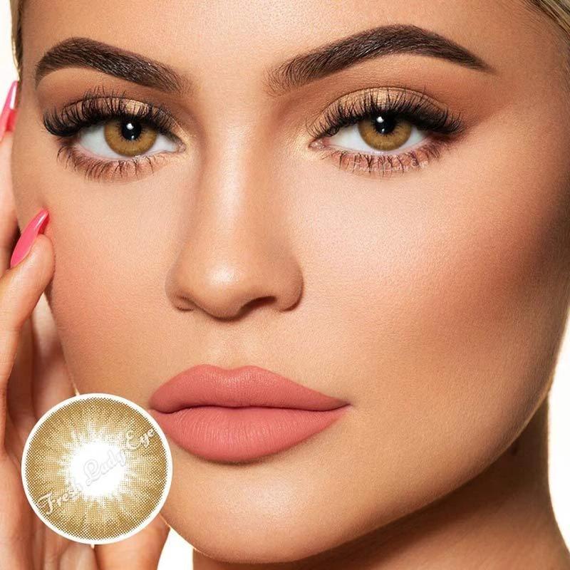 Линзы цветные для глаз (есть опт) коричневые карие latte new подходят ...