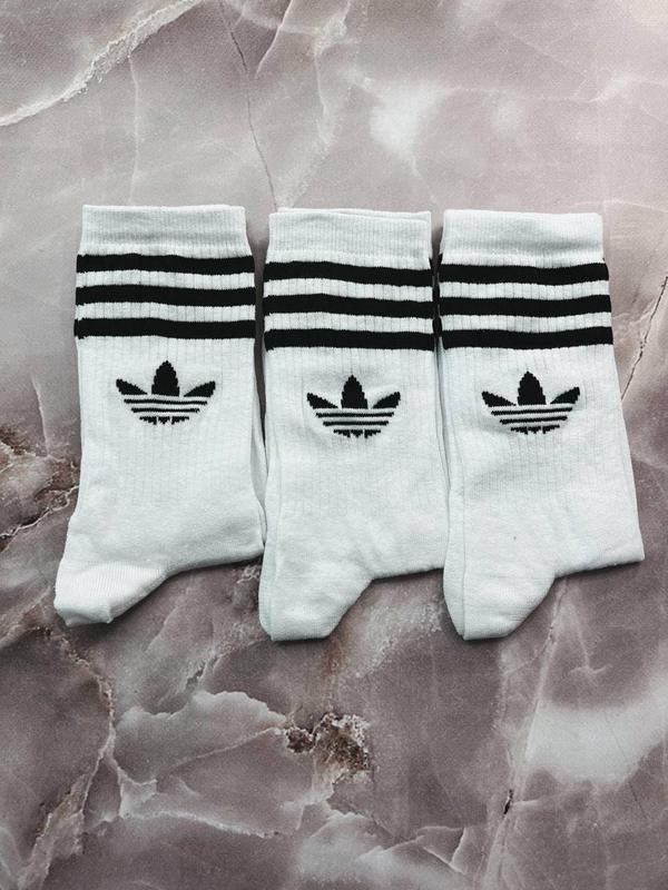 Носки adidas белые ( 6 пар ) — цена 289 грн в каталоге Носки Купить ...