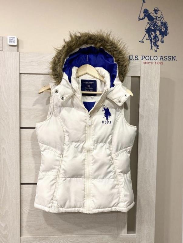 Жилетка u.s polo assn (uspa) женская l оригинал — цена 940 грн в ...