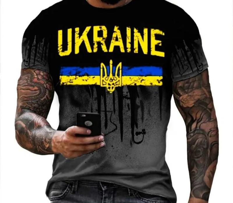 Футболка с флагом украины. — цена 600 грн в каталоге Футболки Купить ...