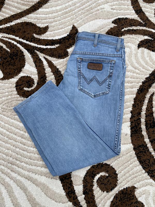 Мужские джинсы wrangler original vintage / стильные классические брюки ...