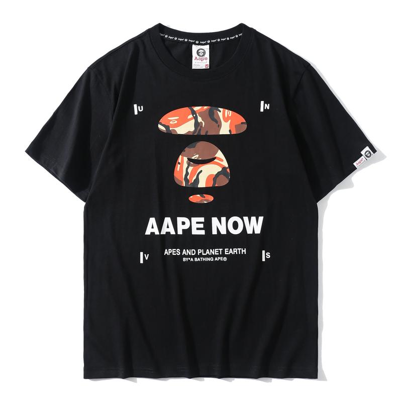 Футбока aape now bape apes and planet earth black — цена 899 грн в ...