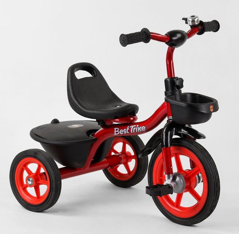 Дитячий велосипед 3-колісний "best trike" гумові колеса ⁇ дитячий ...