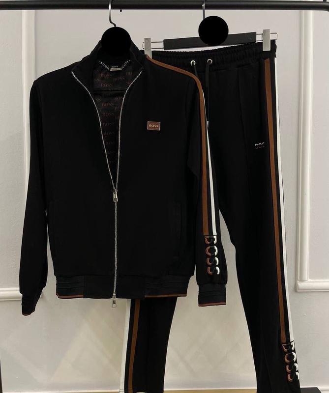Спортивный костюм hugo boss черный / брендовые костюмы хуго босс — цена ...