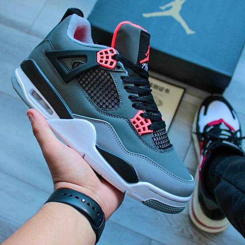 Nike air jordan 4 infrared grey|кросовки |найки |джордани — цена 1999 ...