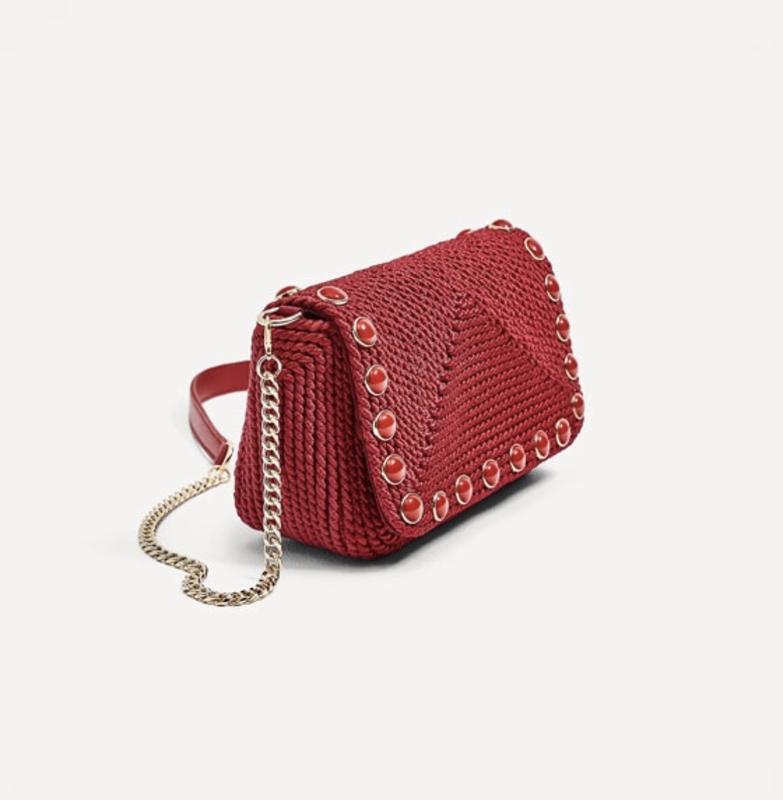 Очень крутая сумочка zara, красного цвета ZARA, цена - 849 г