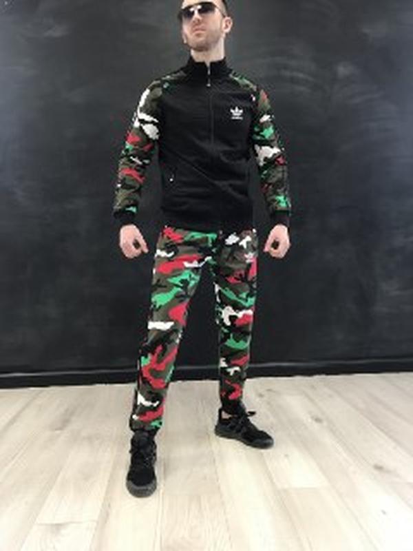 Спортивный костюм мужской камуфляж зимний