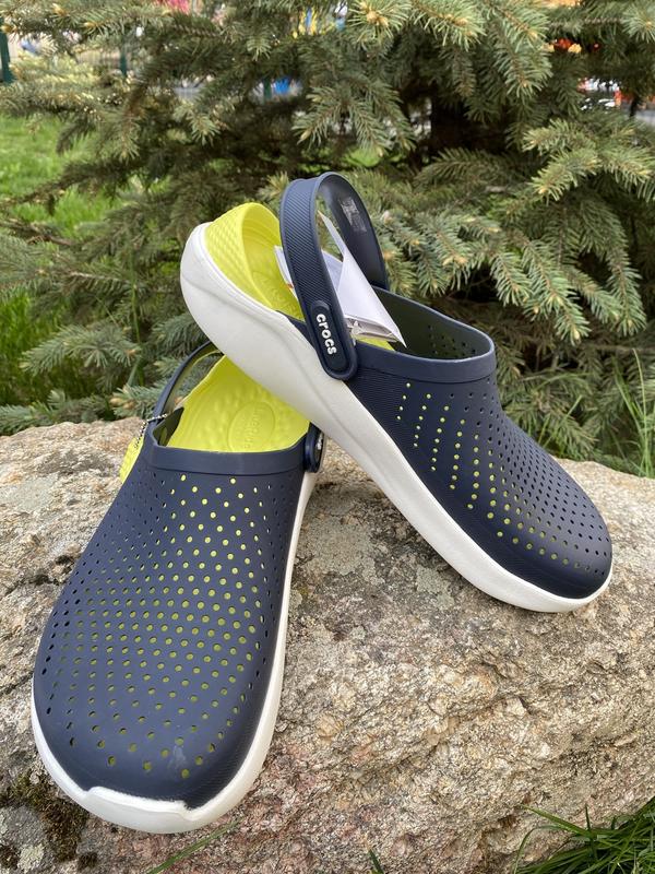 Кроксы crocs мужские сабо literide оригинал синие цитрусовые крокси ...