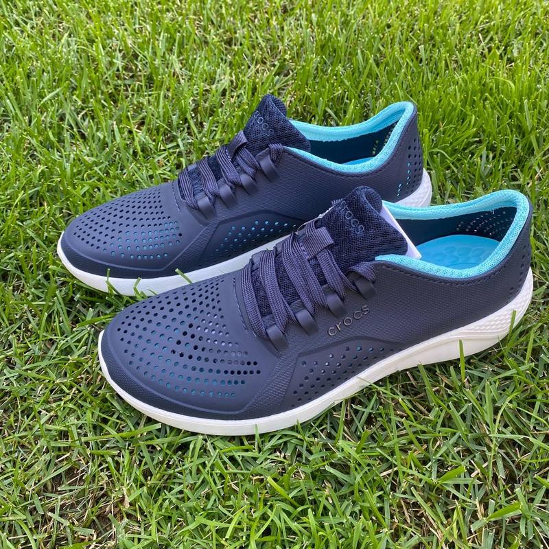 Кроссовки синие crocs literide pacer оригинал кросівки крокс m5 m6 m7 ...