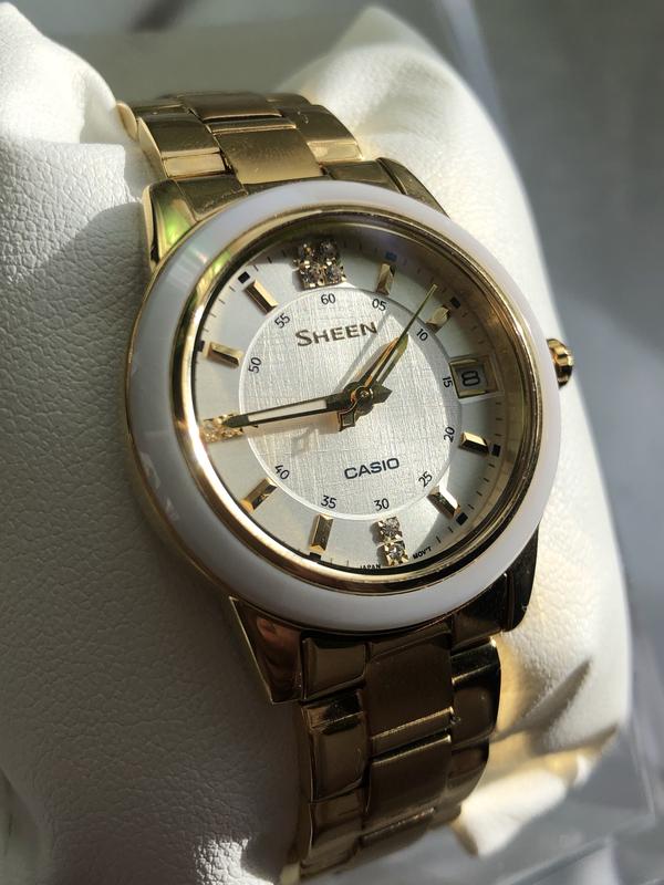 Женские часы sheen casio с кристаллами swarovski — цена 4800 грн в ...