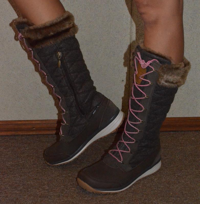 Водовідштовхоючі чоботи salomon women's hime high snow boot — цена 4000 грн  в каталоге Ботинки ✓ Купить женские вещи по доступной цене на Шафе |  Украина #17765588