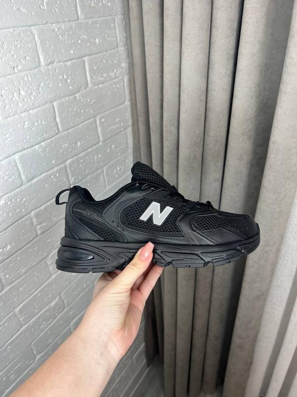 Мужские легкие черные кроссовки в сетку new balance 530 🆕 нью баланс ...