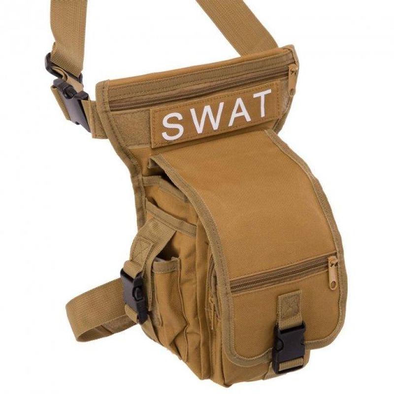 Тактическая универсальная сумка на бедро поясная сумка swat армейская ...