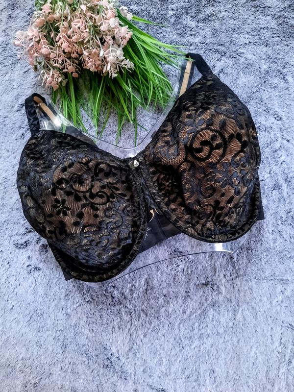 Сексуальный черный бюстгальтер uk 36g на большую грудь curvy couture ...
