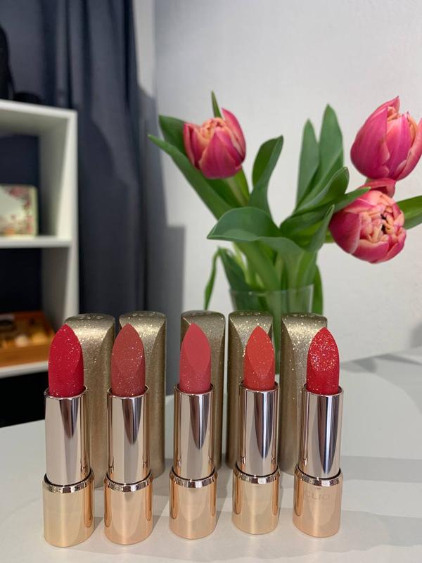 Набор из 5 губных помад clio rouge hell dia volume lip set special ...