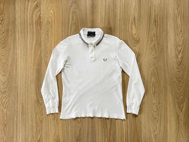 Мужская винтажная хлопковая кофта поло с воротником fred perry — цена ...