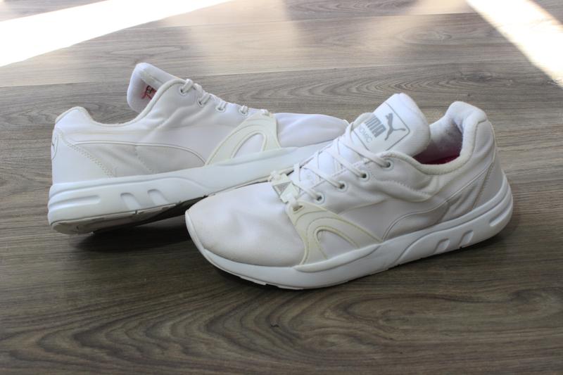 puma trinomic white