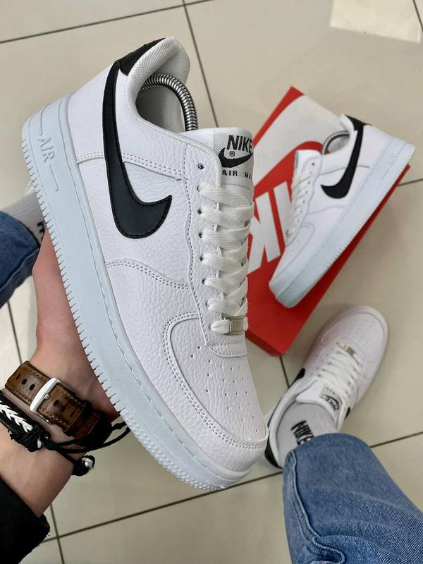 Мужские кроссовки найк белые демисезонные nike air force classic — цена ...