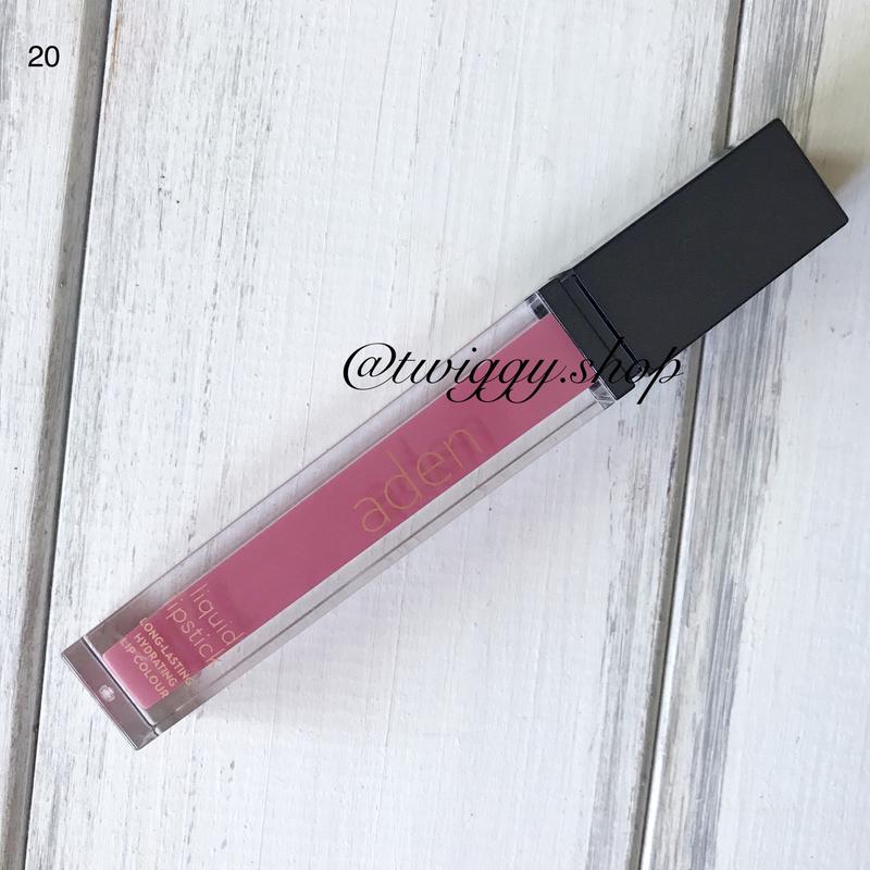 Жидкая матовая помада для губ aden cosmetics liquid lipstick 20 ...