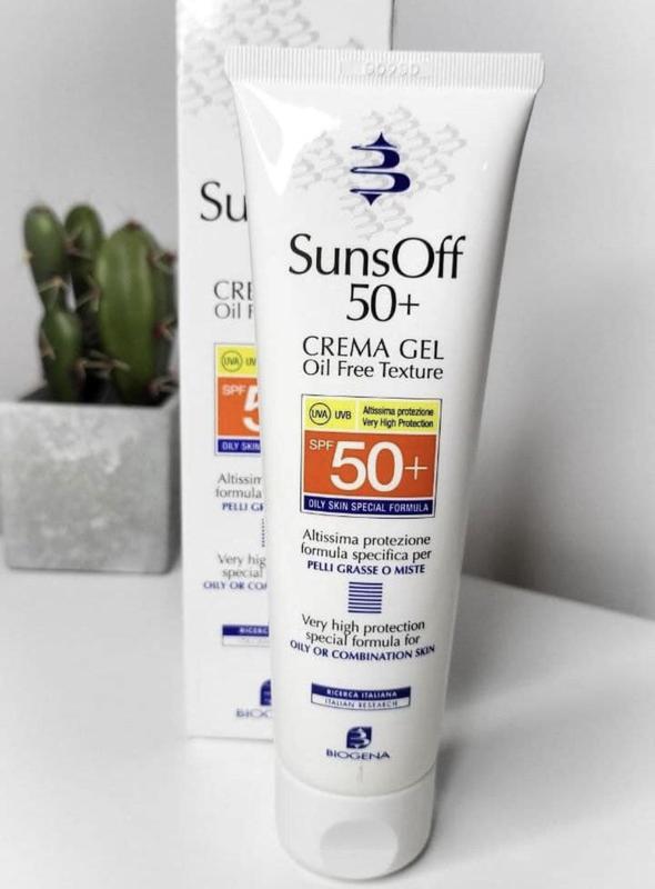 Biogena sunsoff crem gel spf 50+ крем-гель супер легкой текстуры — цена ...