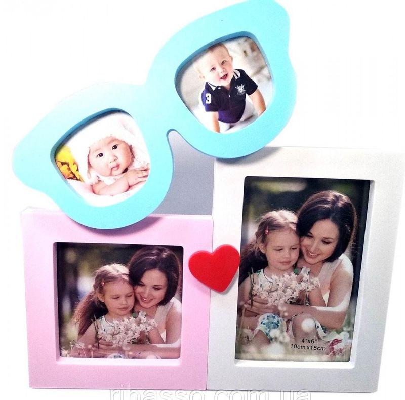 Рамка для фотографий 4 фото — цена 369 грн в каталоге Фоторамки Купить ...
