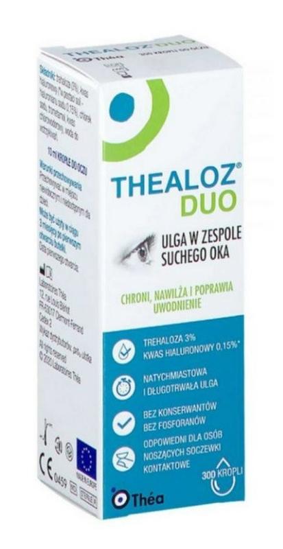 Теалоз дуо (thealoz duo) – глазные капли 10 мл — цена 390 грн в ...