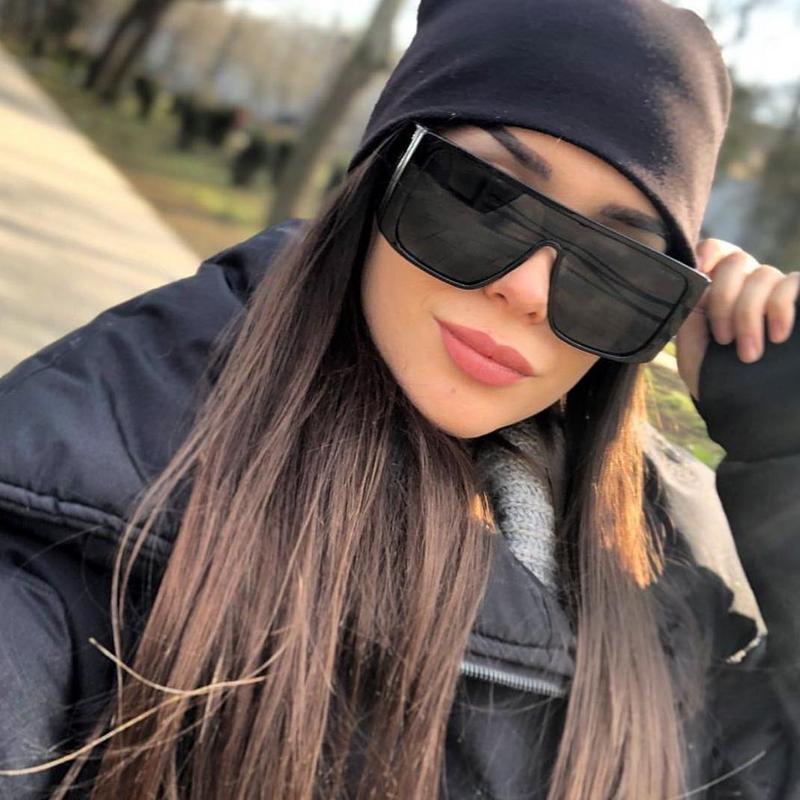 Новые солнцезащитные очки маска квадратные 2019 сонцезахисні окуляри маска  — цена 195 грн в каталоге Очки ✓ Купить женские вещи по доступной цене на  Шафе | Украина #22636131