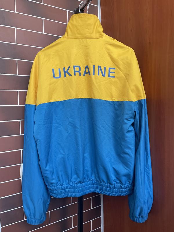 Спортивная кофта голубо-желтая украинскаяviaine олимпийка stone island ...