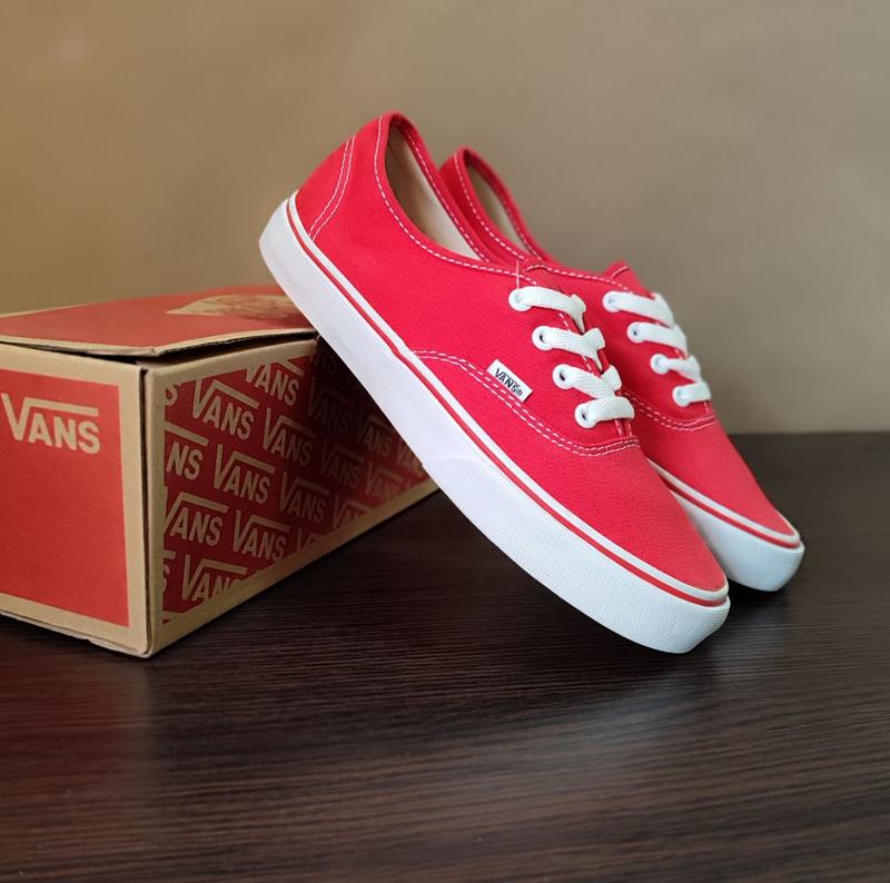 Красные кеды мокасины слипоны вансы ванс кроссовки вьетнам vans ...