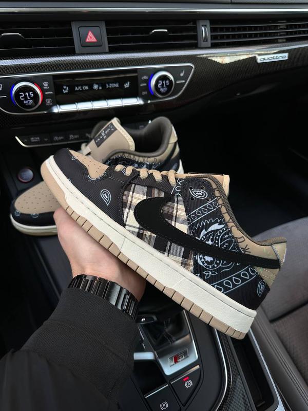 Мужские кроссовки найк б данк тревис nike sb dunk low travis мужское ...