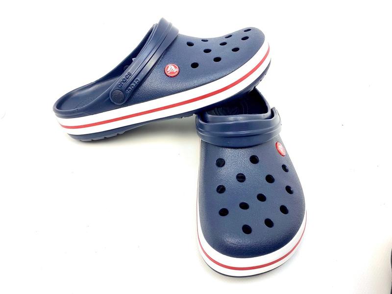 Сабо мужские крокс crocs crocband navy синие — цена 1475 грн в каталоге ...
