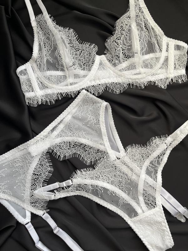 Комплект нижньої білизни, мереживна білизна ручної роботи — ціна 650 ...