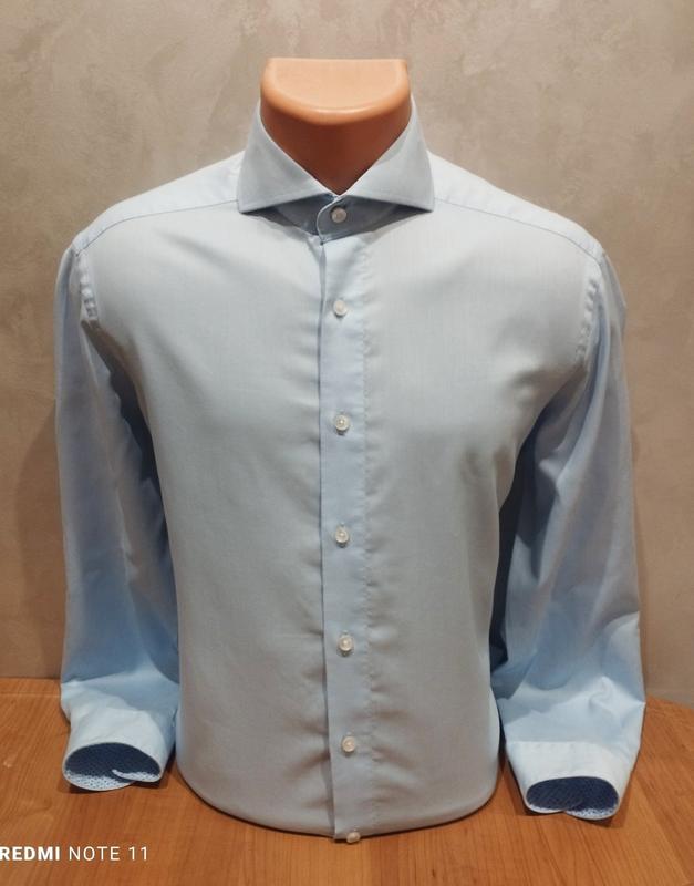 Безупречное немецкое качество хлопковая рубашка non iron бренда из ...