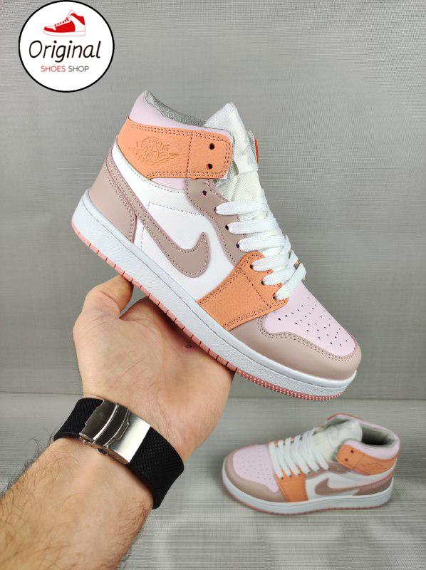 Женские кроссовки nike air jordan 1 mid milan — цена 1879 грн в ...