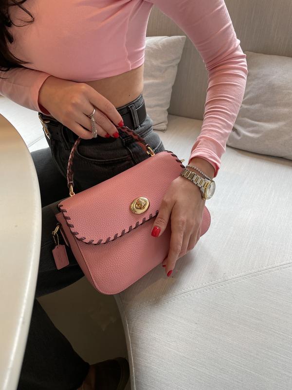 Сумка coach, коач, коуч, с ручкой top handle, оригинал — цена 5500 грн ...