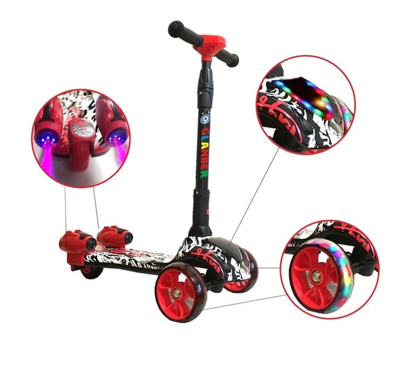 Самокат с дымом и музыкой hl-w01 — цена 1965 грн в каталоге Самокаты ✓  Купить детские товары по доступной цене на Шафе | Украина #117336355
