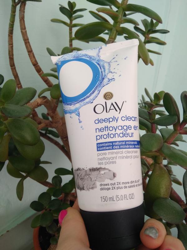 olay deeply clean mineral cleanser