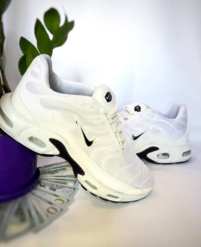 nike tn white junior