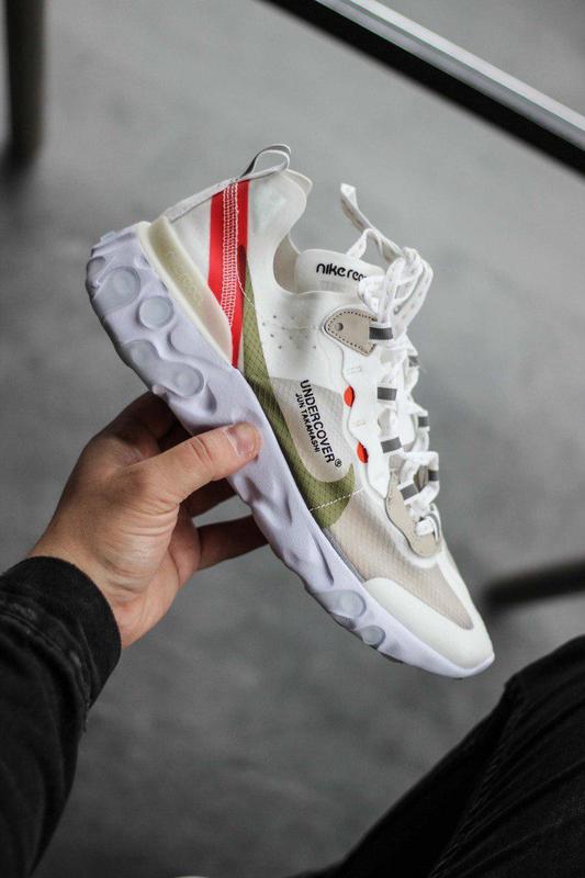 Nike react hot sale 87 white