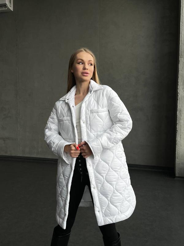Куртка плащевка стеганая рубашка — цена 2300 грн в каталоге Куртки ...