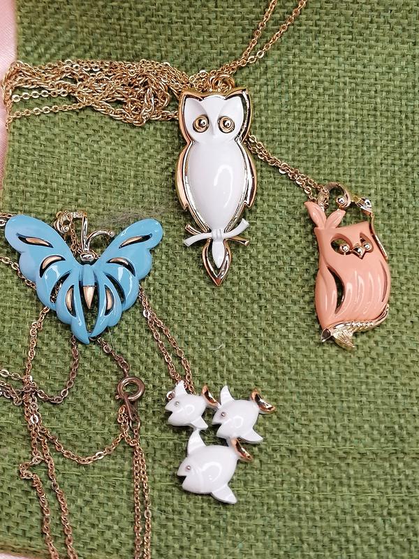 Вінтажні кулоны с ланцюжками — ціна 500 грн у каталозі Кулони Купити ...