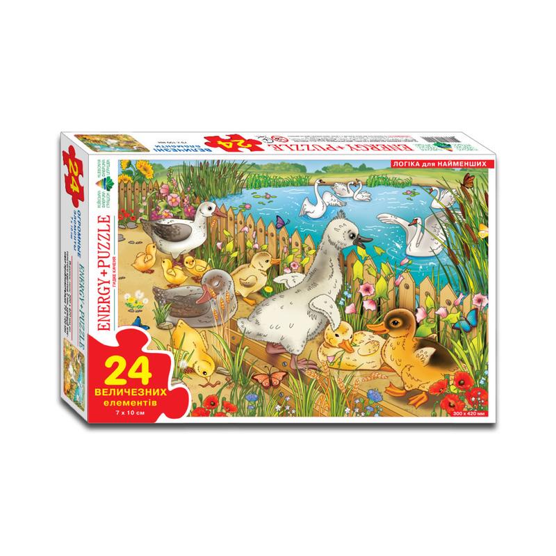 Игра-пазл "гадкий утенок" упаковка: коробка 82159 24 эл — цена 90 грн в ...