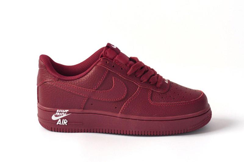 nike air force 1 bordo