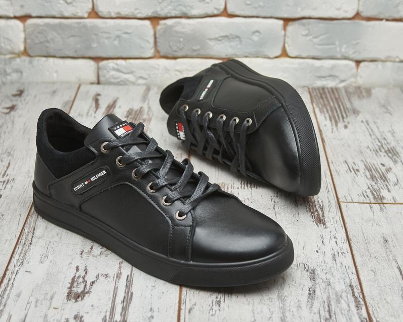 Мужские качественные кожаные кеды model-h4 — цена 1650 грн в каталоге ...