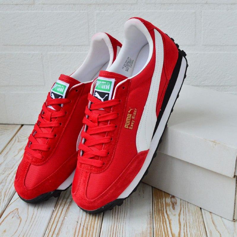 puma easy rider red