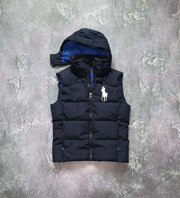 Polo ralph lauren поло ральф лаурен пуховая жилетка безрукавка пух ...