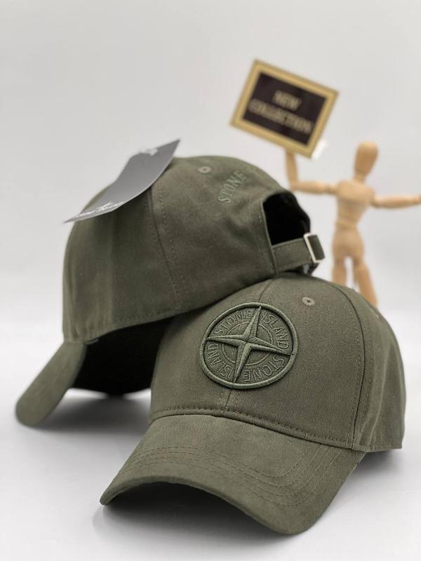 Кепка с логотипом стон айленд хаки ⁇ stone island кепки — цена 790 грн ...
