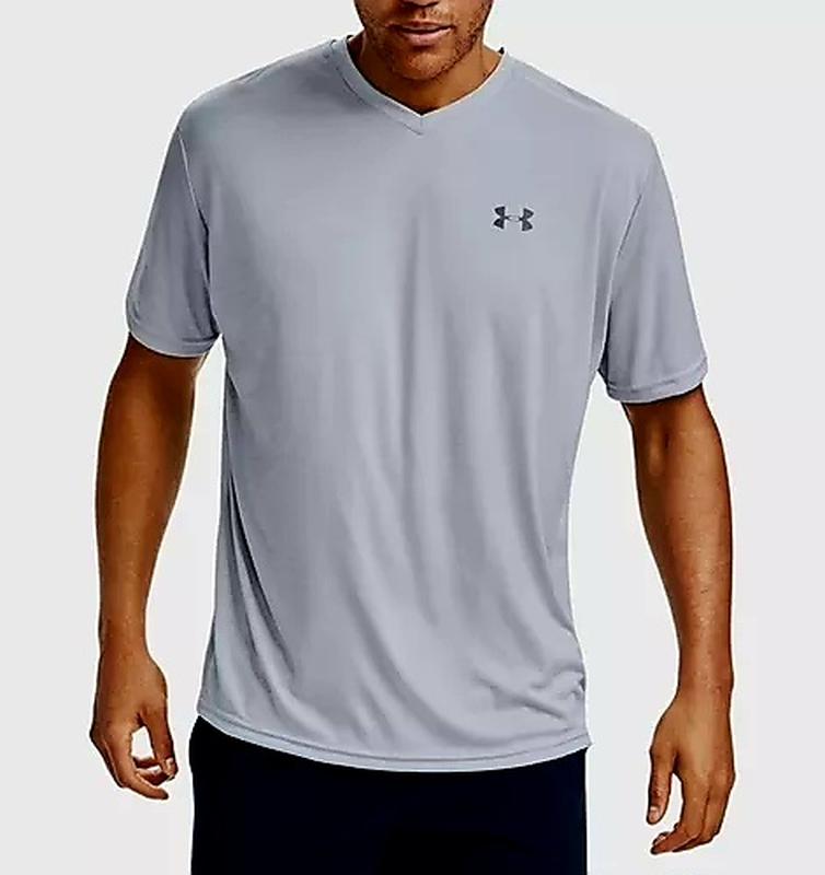 Мужская серая футболка under armour — цена 300 грн в каталоге Футболки ...